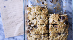 Chocolate Chip Almond Oatmeal Bake | Style in Shape