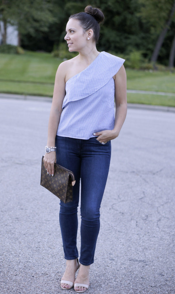 Top Knot & One Shoulder: A Killer Date Night Look + a Giveaway! - STYLE ...