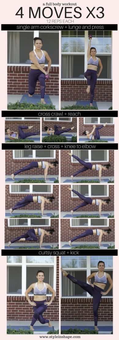 Full Body Workout in 4 Moves