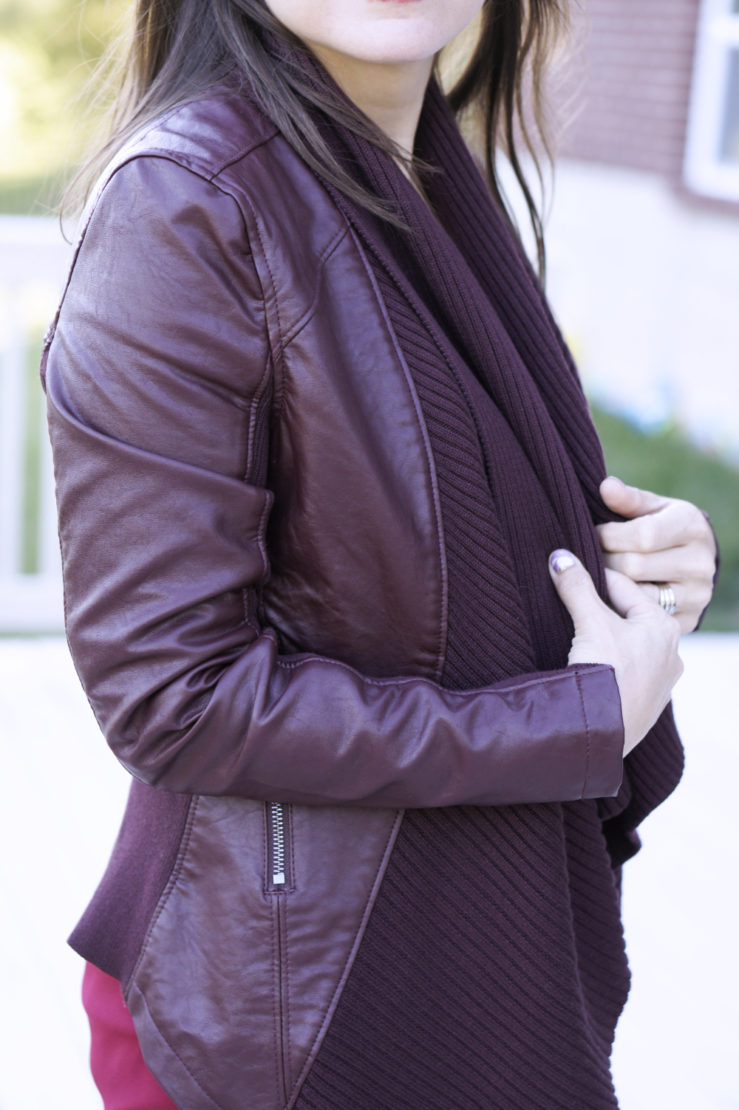 BlankNYC Ribbed Drape Jacket | Style In Shape