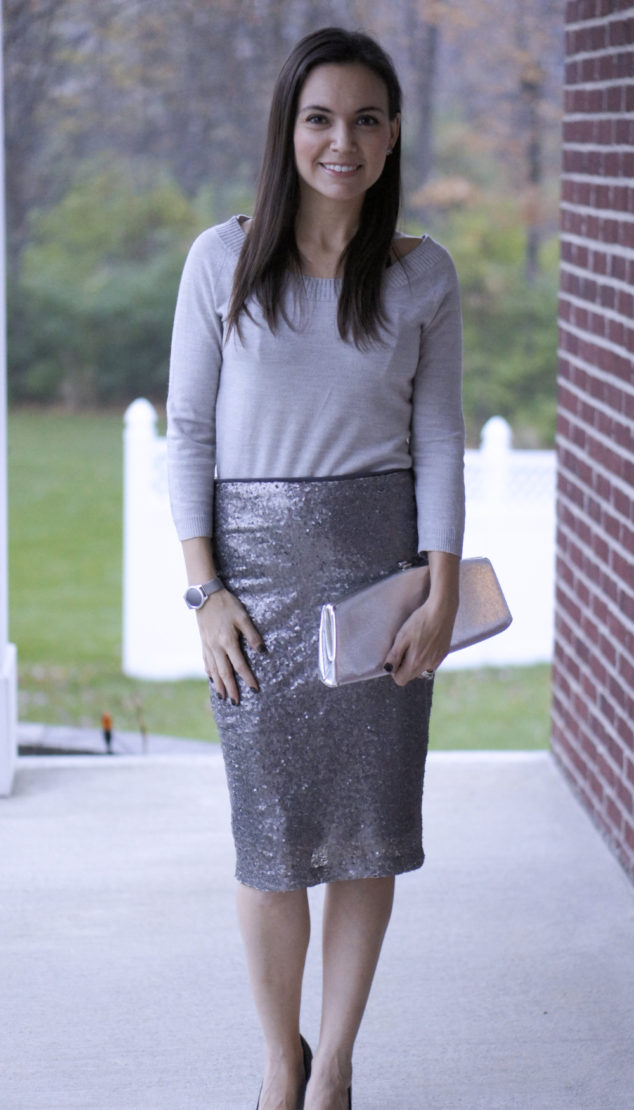 Dressy Sequined Skirt | Style In Shape