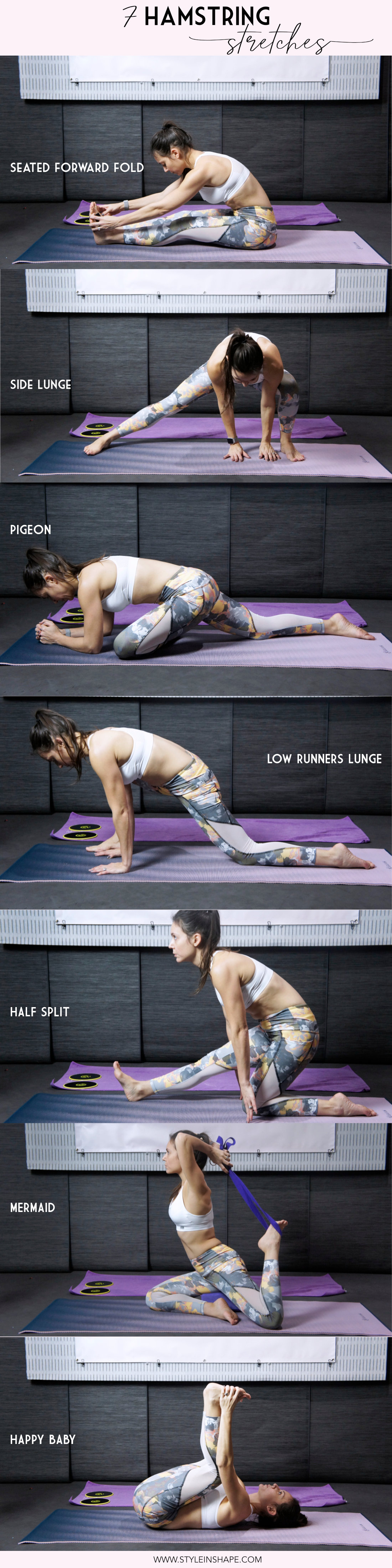 7 Hamstring Stretches | Style in Shape